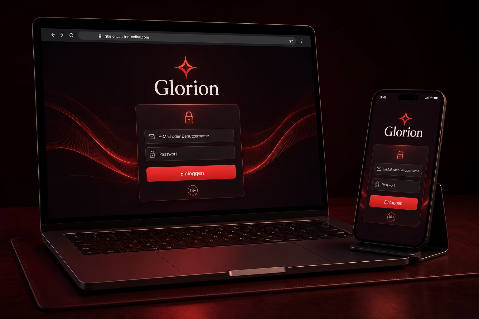 Zugang über den Glorion Casino Login